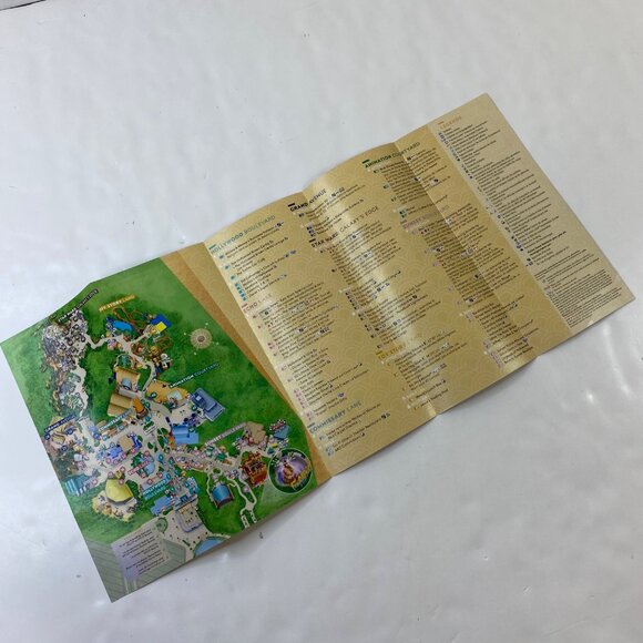 Disney Hollywood Studios 50th Anniversary Guidemap English French Collectors Set - Picture 10 of 11